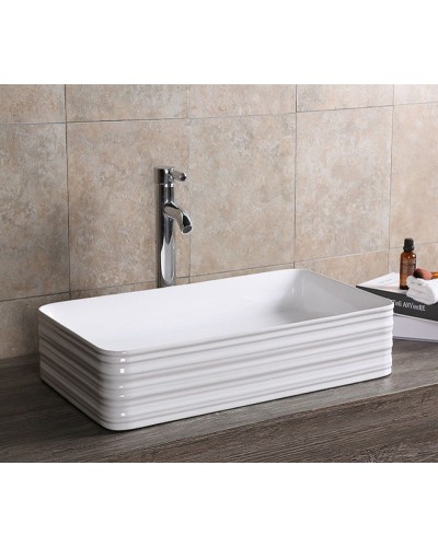 Раковина-чаша CeramaLux 65 W1531 (D1408) Белая