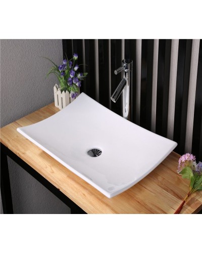 Раковина-чаша CeramaLux 67 78123B Белая