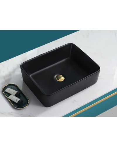 Раковина-чаша CeramaLux 47 9103MB Черная матовая