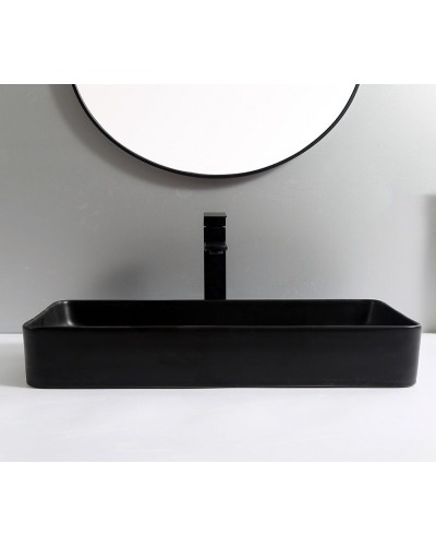 Раковина-чаша CeramaLux 60 9396MB Черная матовая
