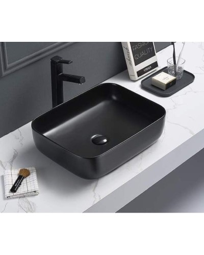 Раковина-чаша CeramaLux 50 2105 Черная матовая