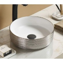 Раковина-чаша CeramaLux 36 C1054-1 Серебряная