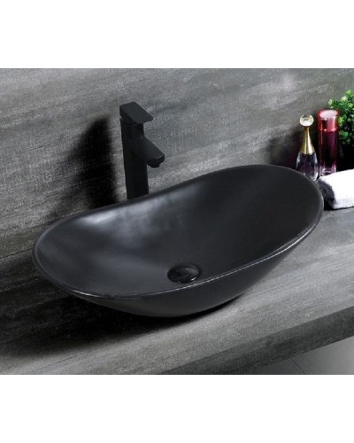 Раковина-чаша CeramaLux 61 7811AMB Черная матовая