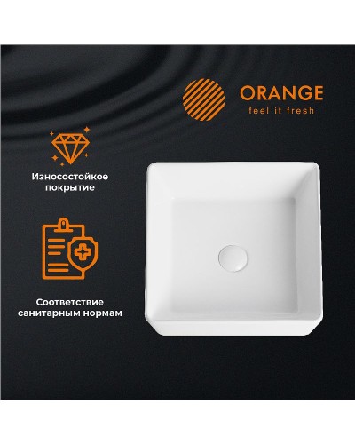 Раковина-чаша Orange 38 B02-385W Белая