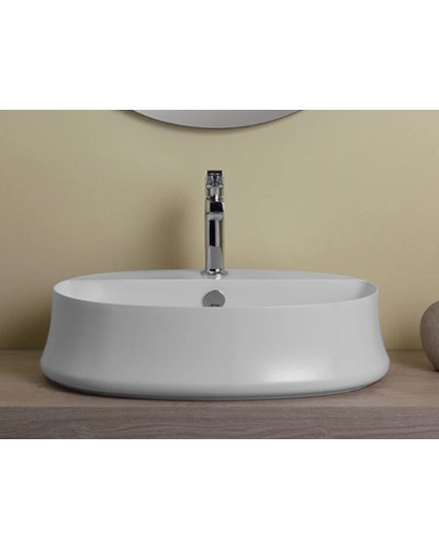 Раковина чаша 60х42 см Simas Sharp SH05bix1