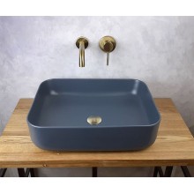 Раковина-чаша Bronze de Luxe Scandi 50 6127-DGM Серая матовая