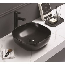 Раковина-чаша CeramaLux 41 78107МВ Черная матовая