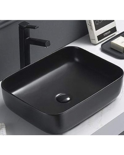Раковина-чаша CeramaLux 50 2105-1МВ Черная матовая