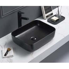 Раковина-чаша CeramaLux 50 2105-1МВ Черная матовая