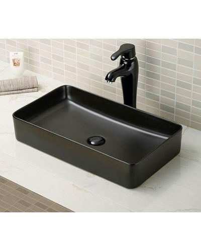 Раковина-чаша CeramaLux 60 9396-1МВ Черная матовая