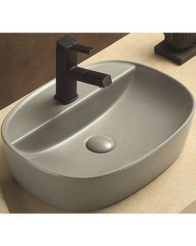 Раковина-чаша CeramaLux 50 78239MH-5 Светло-серая