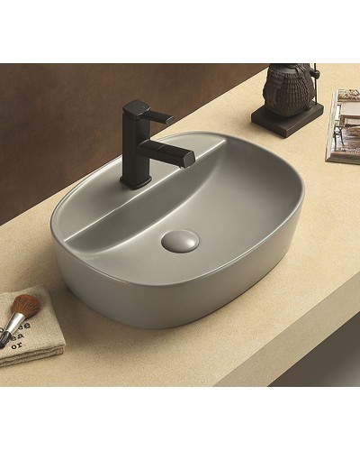 Раковина-чаша CeramaLux 50 78239MH-5 Светло-серая