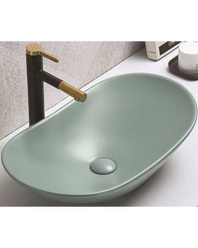 Раковина-чаша CeramaLux 61 7811AMLG-6 Зеленая