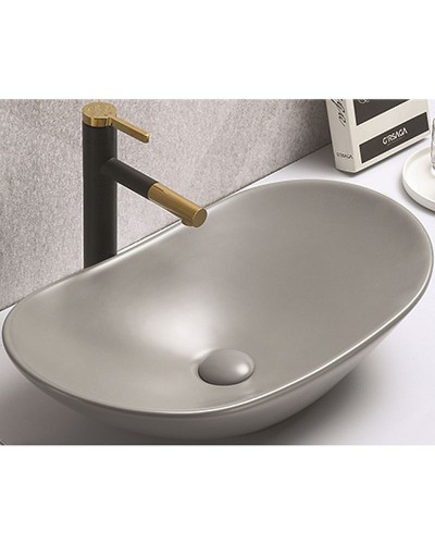 Раковина-чаша CeramaLux 61 7811AMH-5 Светло-серая