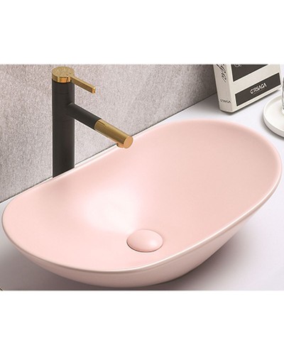 Раковина-чаша CeramaLux 61 7811AMP-3 Розовая