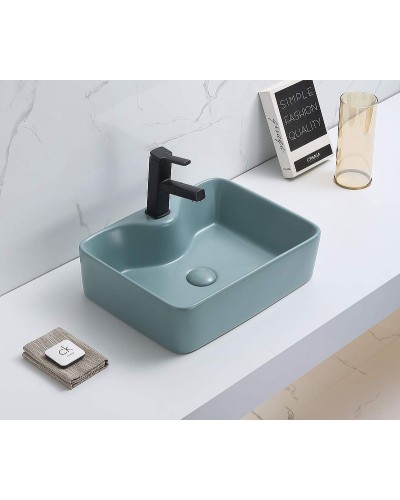 Раковина-чаша CeramaLux 48 7291MLG-6 Зеленая