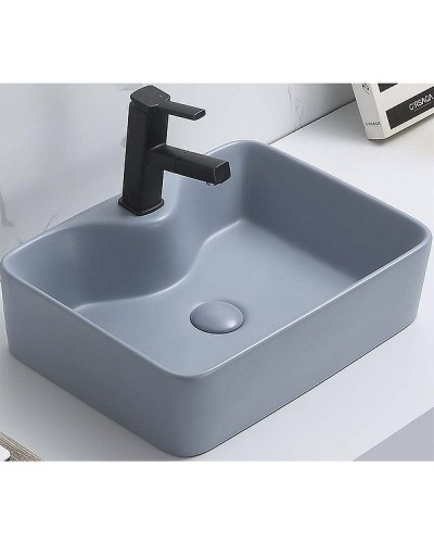 Раковина-чаша CeramaLux 48 7291MHL-4 Голубая