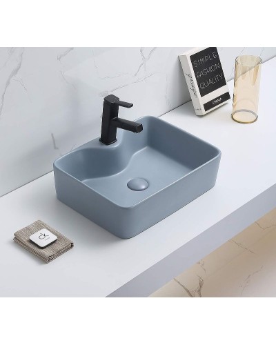 Раковина-чаша CeramaLux 48 7291MHL-4 Голубая