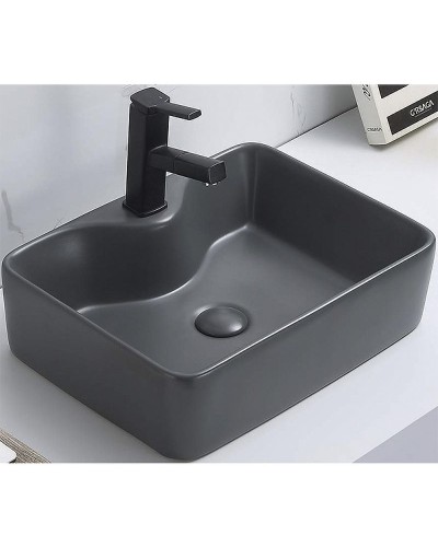 Раковина-чаша CeramaLux 48 7291MDH-2 Серая