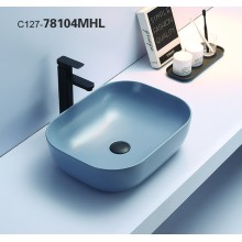 Раковина-чаша CeramaLux 50 78104MHL-4 Голубая