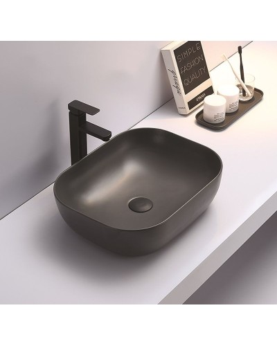 Раковина-чаша CeramaLux 50 78104MDH-2 Серая