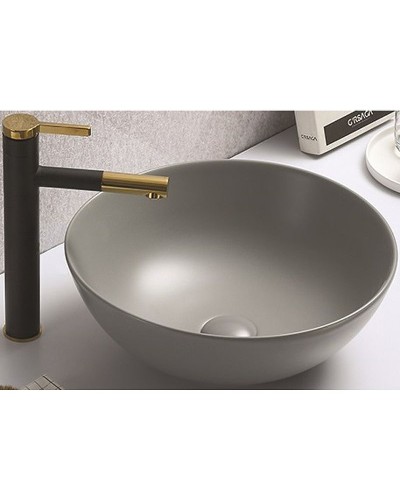 Раковина-чаша CeramaLux 41 104MH-5 Светло-серая