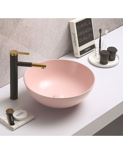 Раковина-чаша CeramaLux 41 104MP-3 Розовая