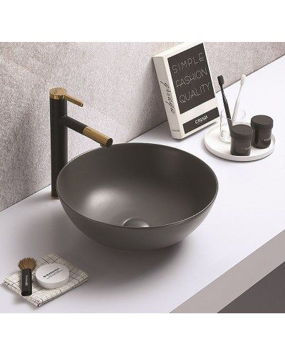 Раковина-чаша CeramaLux 41 104MDH-2 Серая