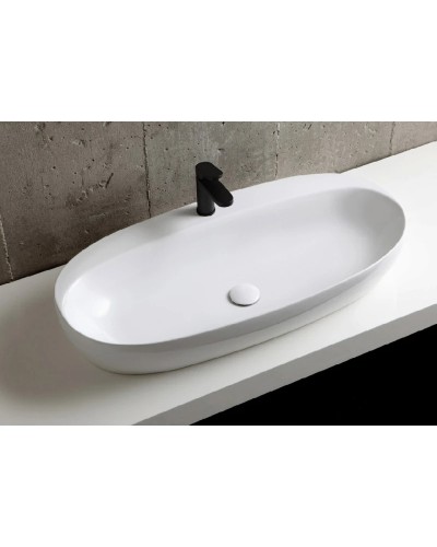 Раковина чаша 90х44 см Azzurra Elegance Circle ECI90Mbix1