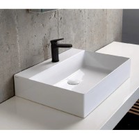 Раковина чаша 60х45 см Azzurra Elegance Squared EQA60M bix1