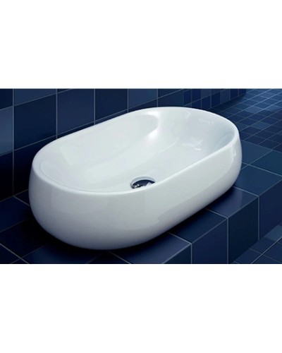 Раковина чаша 60х40 см Azzurra Nuvola NUV200/AP6bi