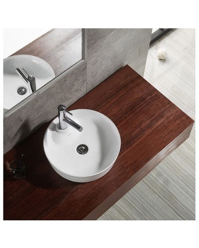 Раковина-чаша Bravat Affability 44 C22239W-1-ENG Белая