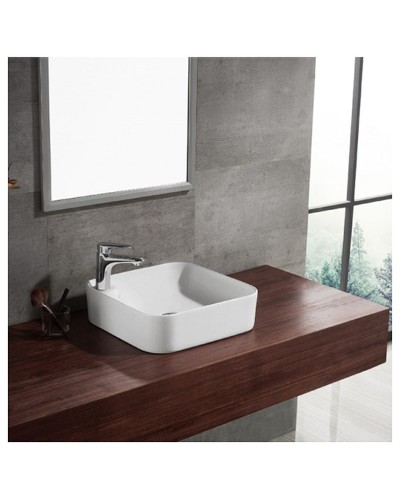 Раковина-чаша Bravat Source 43 C22238W-1-ENG Белая