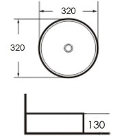 Раковина-чаша Grossman 32 GR-3021 Белая