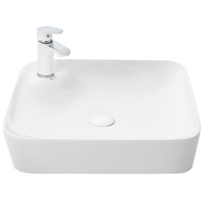 Раковина-чаша WeltWasser Elbach 2181 46 10000004576 Белый глянец