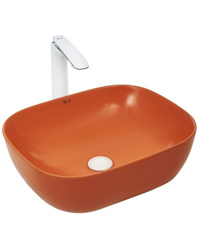 Раковина-чаша WeltWasser Elbach 2143 MO 49 10000004526 Оранжевая матовая