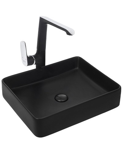 Раковина-чаша WeltWasser Elbach 2178 MB 51 10000004509 Черная матовая