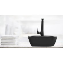 Раковина-чаша WeltWasser Elbach 2184 MB 37 10000004527 Черная матовая