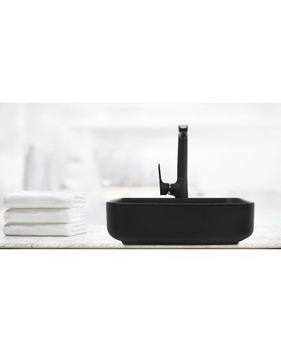 Раковина-чаша WeltWasser Elbach 2195 MB 50 10000004538 Черная матовая