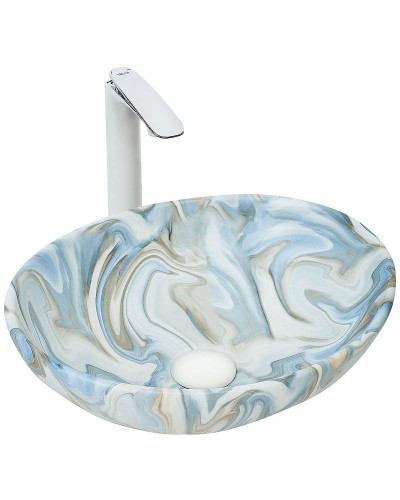 Раковина-чаша WeltWasser Elbach 3078 M814 41 10000004551 Мрамор