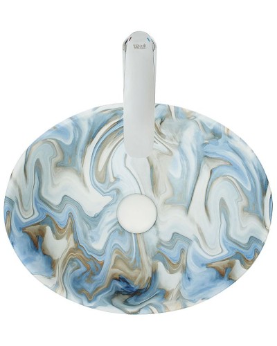 Раковина-чаша WeltWasser Elbach 3078 M814 41 10000004551 Мрамор