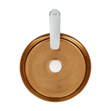 Раковина-чаша WeltWasser Elbach 3134 LSWG 35 10000004540 Белая Золотистая