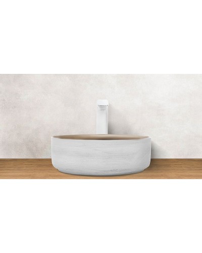 Раковина-чаша WeltWasser Elbach 3134 LSWG 35 10000004540 Белая Золотистая