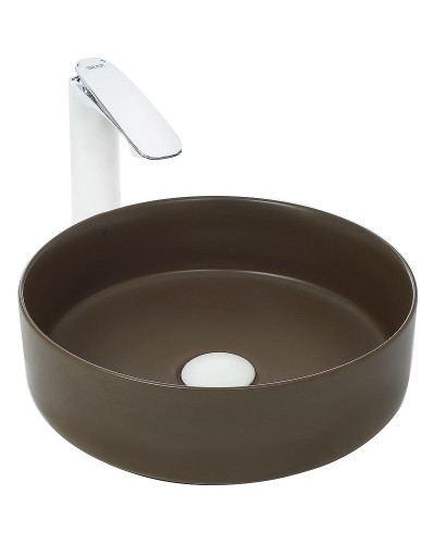 Раковина-чаша WeltWasser Elbach 3134 MBR 35 10000004519 Коричневая матовая