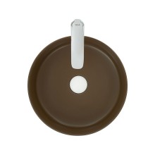 Раковина-чаша WeltWasser Elbach 3134 MBR 35 10000004519 Коричневая матовая