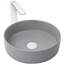 Раковина-чаша WeltWasser Elbach 3134 MFG 35 10000004513 Светло-серая матовая