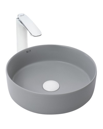 Раковина-чаша WeltWasser Elbach 3134 MFG 35 10000004513 Светло-серая матовая
