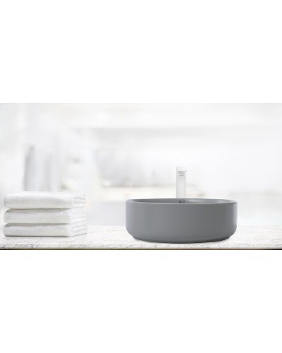 Раковина-чаша WeltWasser Elbach 3134 MFG 35 10000004513 Светло-серая матовая