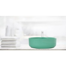 Раковина-чаша WeltWasser Elbach 3134 MG 35 10000004514 Бирюзовая матовая