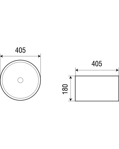 Раковина-чаша WeltWasser Elbach 3272 MB 40 10000004559 Черная матовая